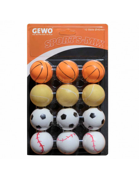 Balles Sports-Mix Gewo (par 12)