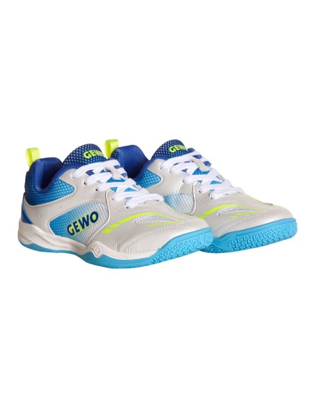 GEWO Chaussures Junior Flex blanc/bleu | Wenja